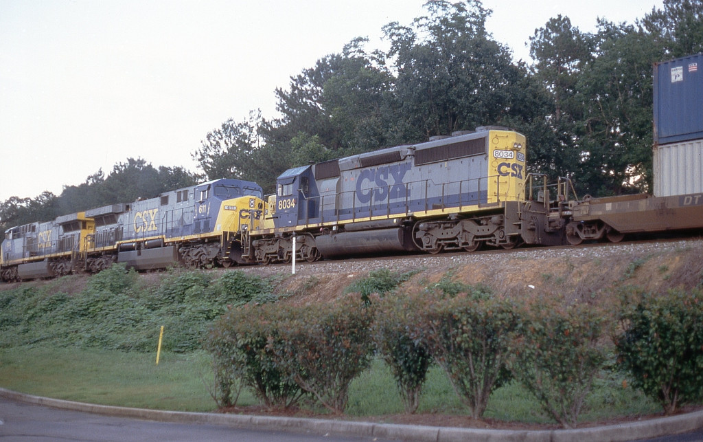 CSX 8034 on Q102 